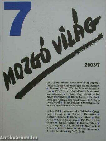 Mozgó Világ 2003. július