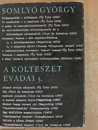 A költészet évadai 3.