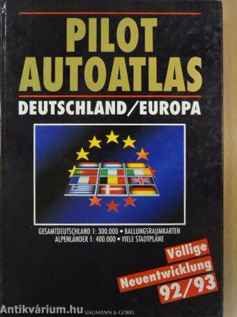 Pilot Autoatlas Deutschland/Europa 92/93