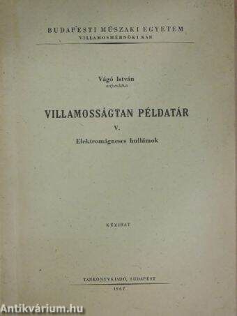 Villamosságtan példatár V.