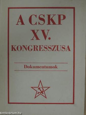 A CSKP XV. Kongresszusa