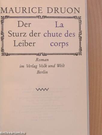 Der Sturz der Leiber