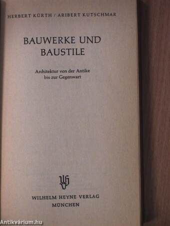 Bauwerke und Baustile