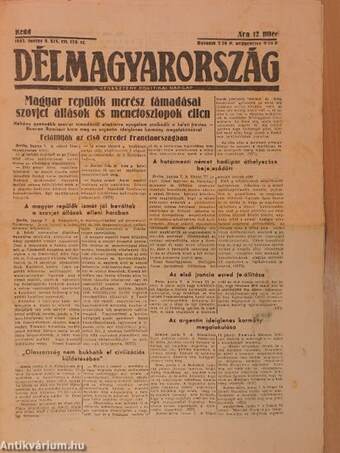 Délmagyarország 1943. junius 8.