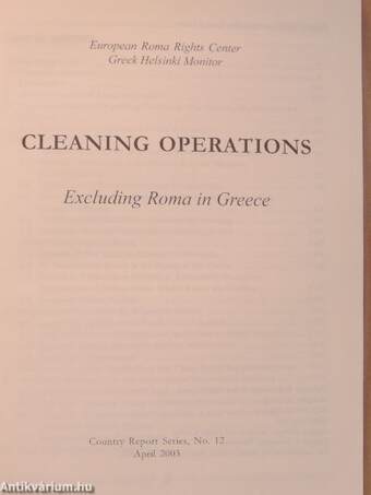 Cleaning Operations