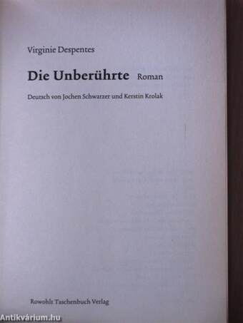 Die Unberührte