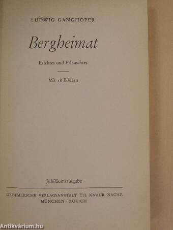 Bergheimat