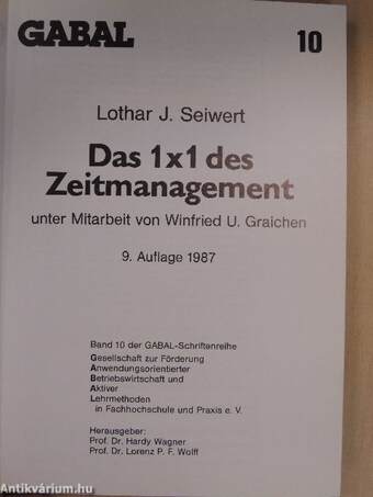 Das 1x1 des Zeitmanagement