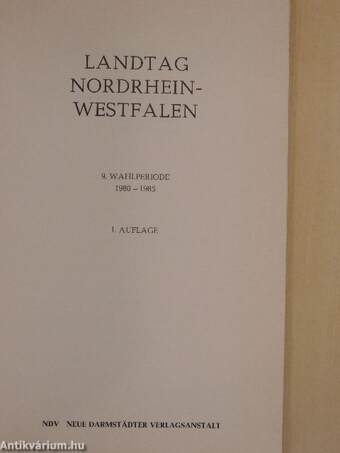 Landtag Nordrhein-Westfalen