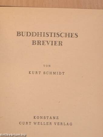 Buddhistisches Brevier