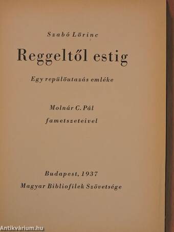 Reggeltől estig