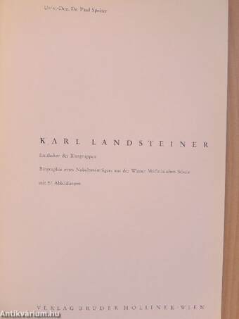 Karl Landsteiner