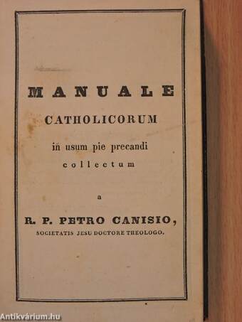 Manuale Catholicorum