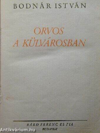 Orvos a külvárosban