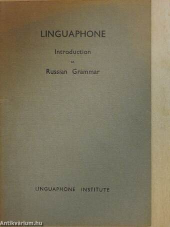 Linguaphone - Introduction to Russian Grammar