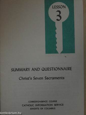 Christ's Seven Sacraments