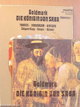 Die Königin von Saba/Sába királynője/The Queen of Sheba/La Reine de Saba - 4 db kazettával