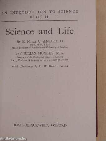 An Introduction to Science I-III.