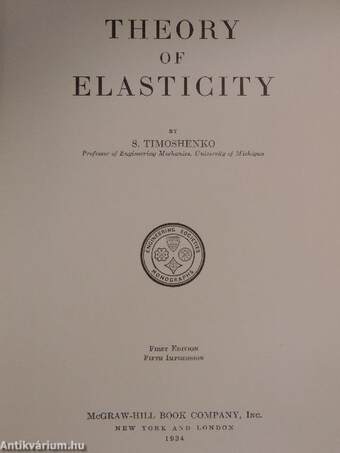 Theory of Elasticity