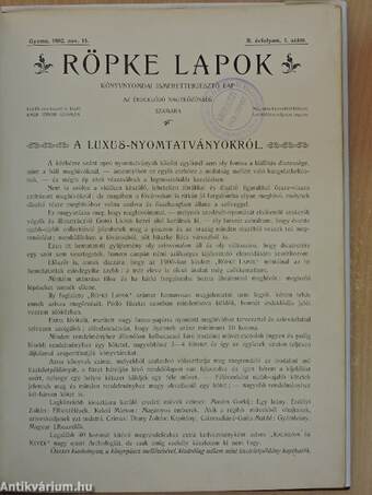 Röpke Lapok 1902. nov. 15.