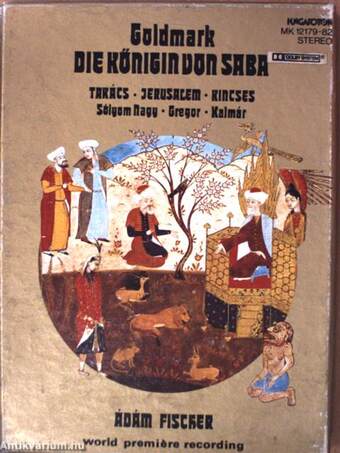 Die Königin von Saba/Sába királynője/The Queen of Sheba/La Reine de Saba - 4 db kazettával