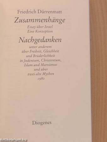 Zusammenhänge/Nachgedanken