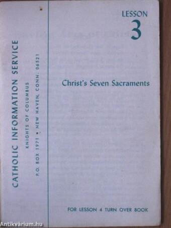 Christ's Seven Sacraments/The Mass