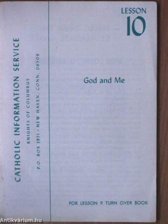 Sacramentals/God and Me