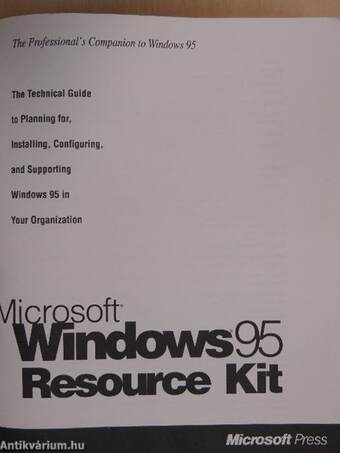 Microsoft Windows 95 Resource Kit