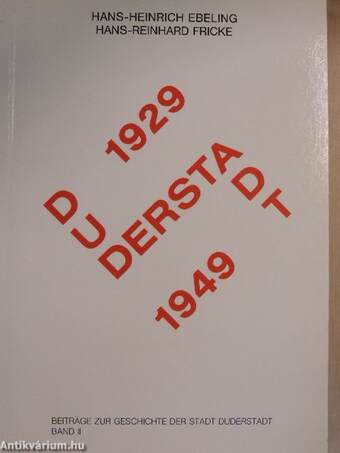 Duderstadt 1929-1949