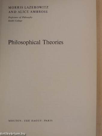 Philosophical Theories