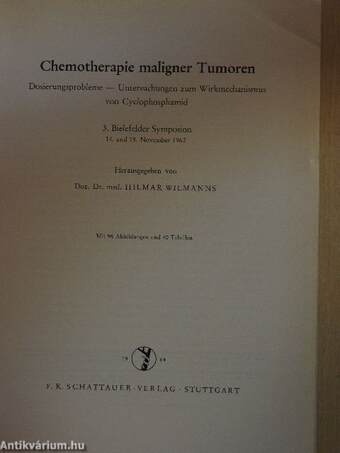 Chemotherapie maligner Tumoren