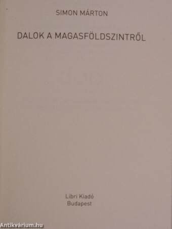 Dalok a magasföldszintről