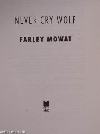 Never Cry Wolf