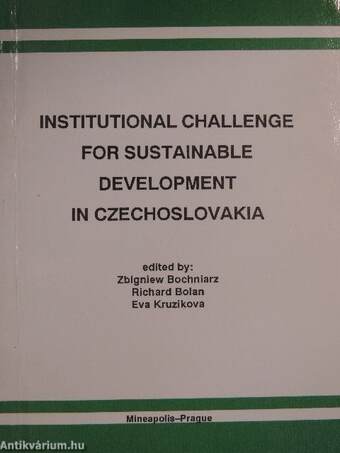 Institutional challenge for sustainable development in Czechoslovakia