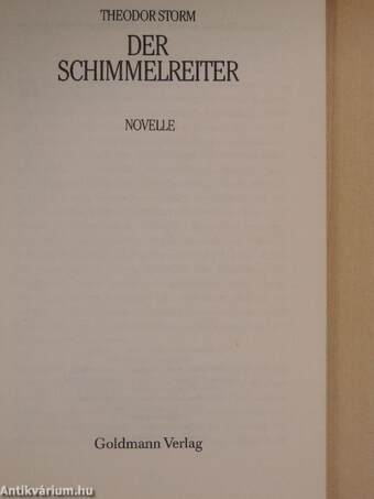 Der Schimmelreiter