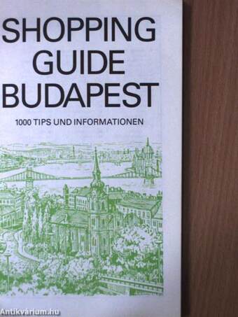 Shopping guide Budapest