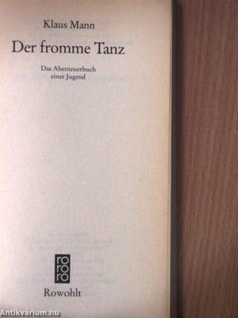 Der fromme Tanz