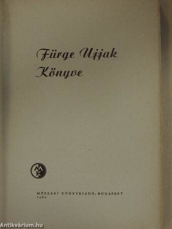 Fürge Ujjak Könyve 1962