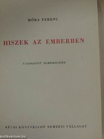 Hiszek az emberben