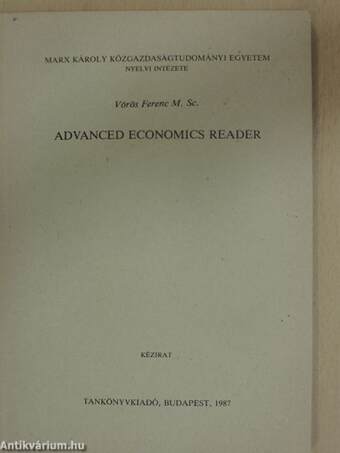 Advanced Economics Reader