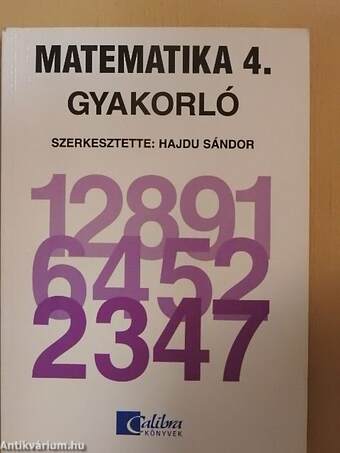 Matematika 4. - Gyakorló