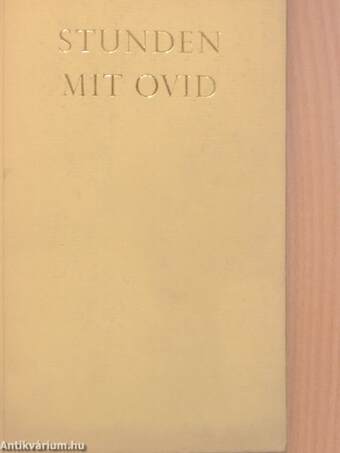 Stunden mit Ovid