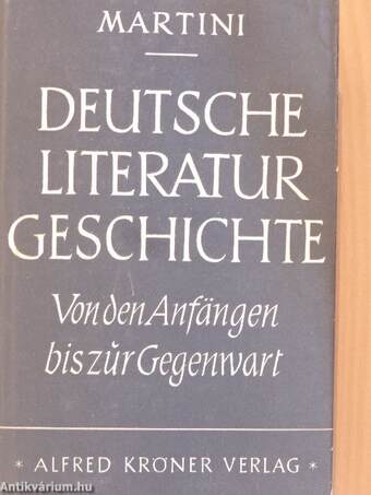 Deutsche Literaturgeschichte