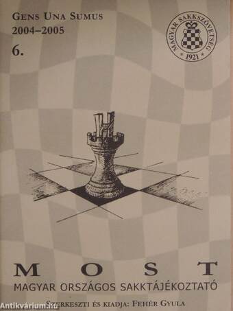 MOST - Magyar országos sakktájékoztató 2004-2005/6.