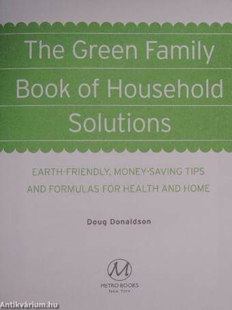 The Green Family Book of Household Solutions