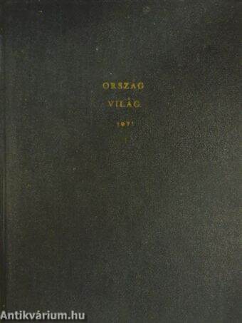 Ország Világ 1971. január-december I-II. 