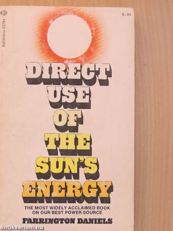 Direct Use of the Sun's Energy