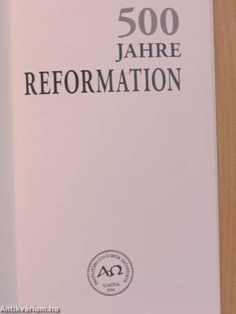 500 Jahre Reformation