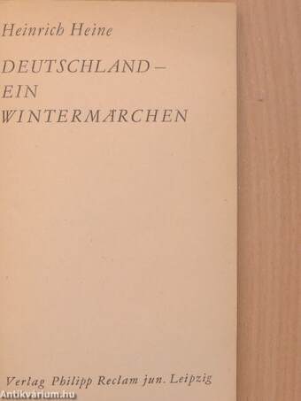 Deutschland - Ein Wintermärchen